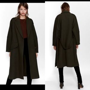 Zara wool belted coat